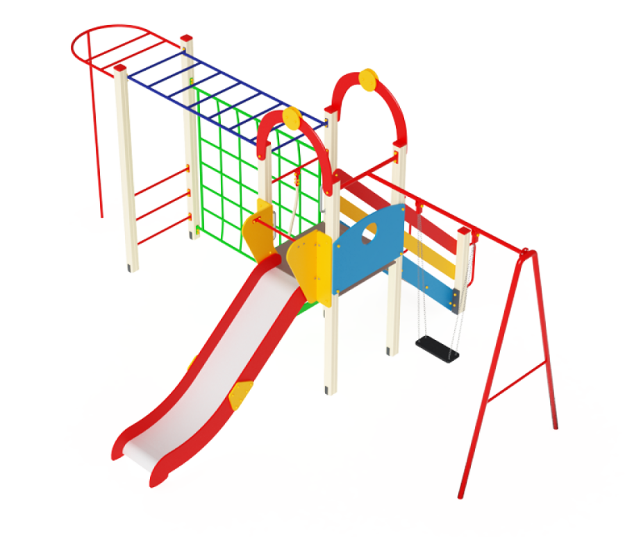 ДИК 20-05 Детский игровой комплекс «Счастливое детство» H=1200