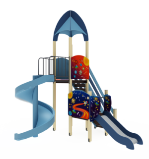ДИК 31-1404 (Космос) Детский игровой комплекс «Космопорт» H=2000, 750