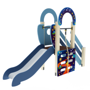 ДИК 01-010 (Космос) Детский игровой комплекс Карапуз Горка 750