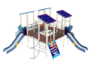 ДИК 24-405-ВНК (Космос) Детский игровой комплекс «Дворик детства» H=1200